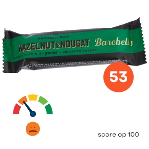 barebells hazelnut & nougat gezond